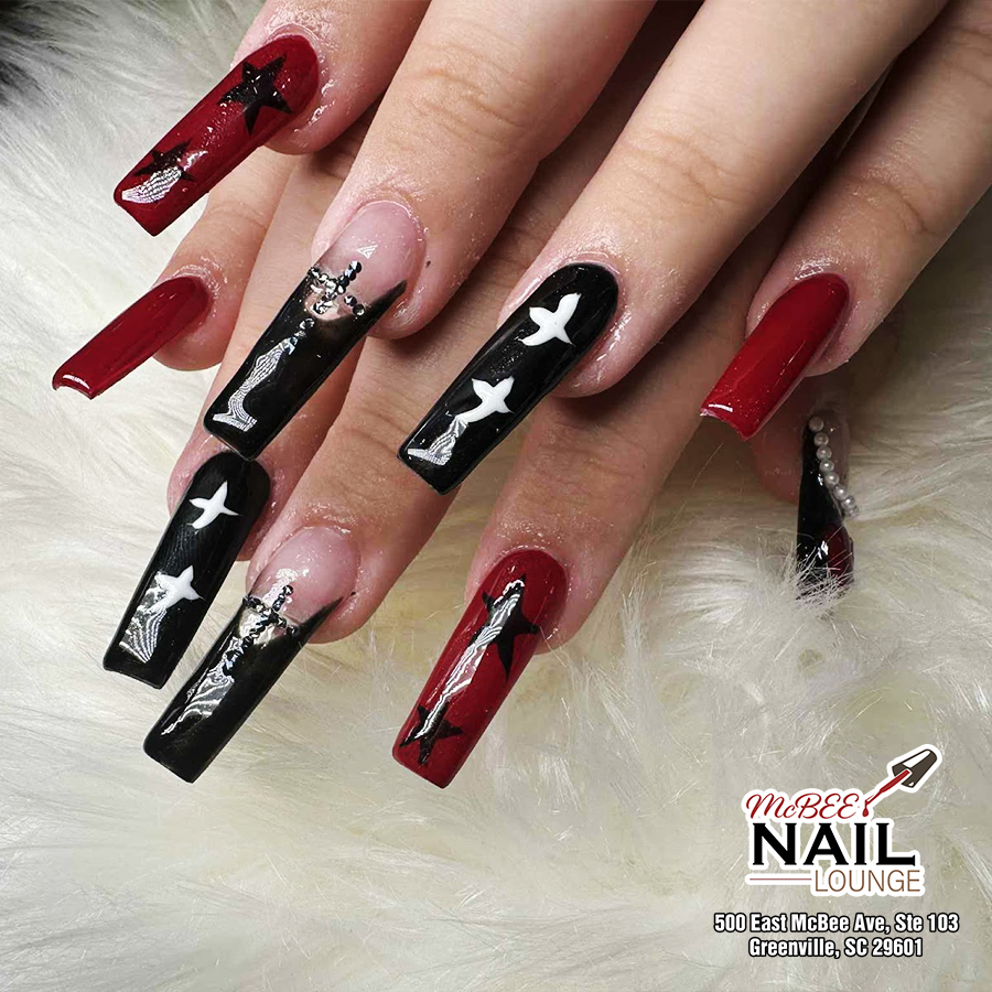 McBee Nail Lounge nail work in Greenville, South Carolina